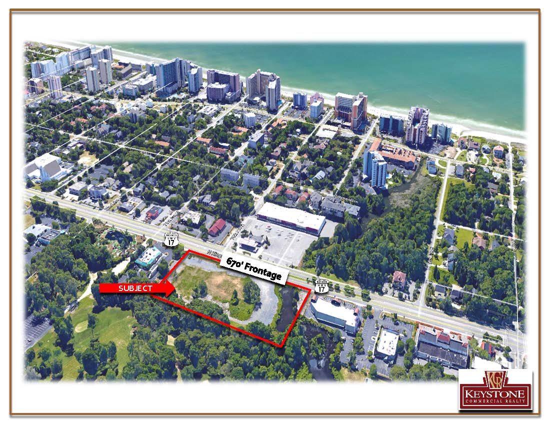 Cane Patch-Land for Sale-Myrtle Beach,SC.: U.S. Highway 17 Business & 70th Avenue North, Myrtle Beach, SC 29577